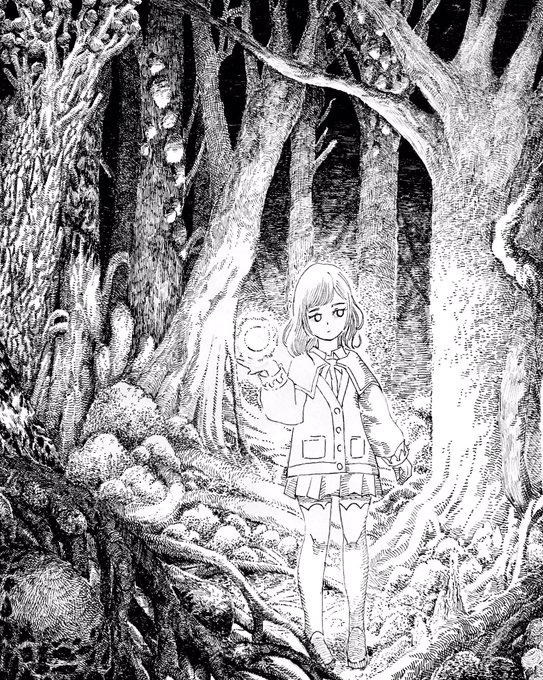 灯りの魔法
#アナログ #イラスト
#創作 #ペン画
#絵描きさんと繋がりたい 