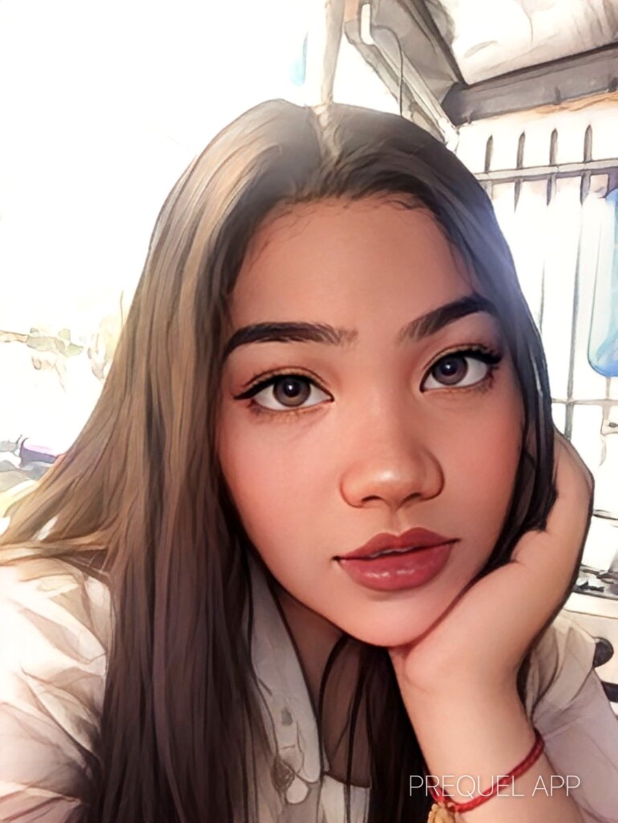 PINKFRET's tweet photo. a cartoon face reveal bc everyone's doing it 😄 https://t.co/URDjZIw2BW
