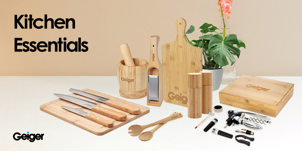 Check out this fabulous range of trending Bamboo kitchen products. Cook in style as well as protecting our environment.

Contact us for more information
📞 +44 (0)20 8569 2250
✉ uksales@geiger.com
💻 geiger.com/uk

#Trendingproducts #Promotionalmerchandise #Eco