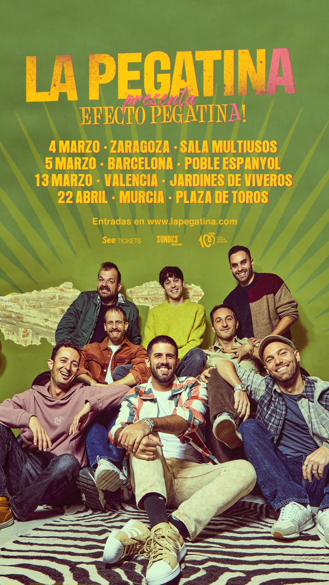 En unas semanas la estamos liando en BARCELONA, VALENCIA, ZARAGOZA y MURCIA con <a href="/efectopasillo/">Efecto Pasillo</a> 

👉 lapegatina.com/agenda/la-pega…