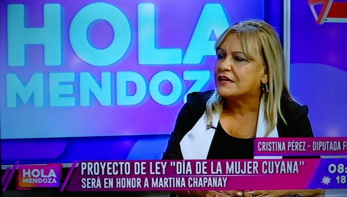 Gracias #holamendoza <a href="/canal7mza/">El Siete</a> <a href="/roblestano/">Tano Robles</a> por permitirme compartir con su audiencia este proyecto
