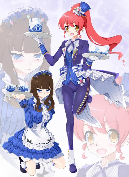 プリプリしつじ&amp;メイドコーデあろみか#pripara 