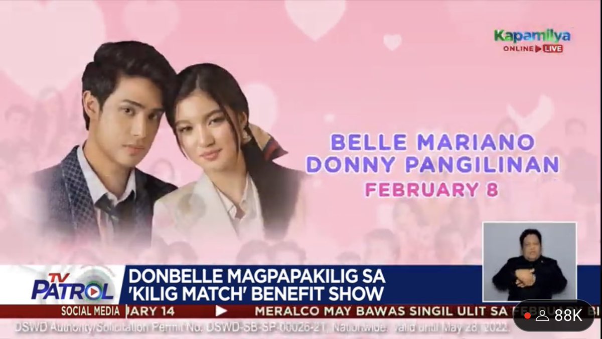 intodonbelleee's tweet photo. DonBelle on TV Patrol suking suki po, opo!! @donnypangilinan @bellemariano02 

DONBELLE OnKILIGMATCH

#DonBelle
#KiligMatchDonBelle https://t.co/eTuOk2SsSe