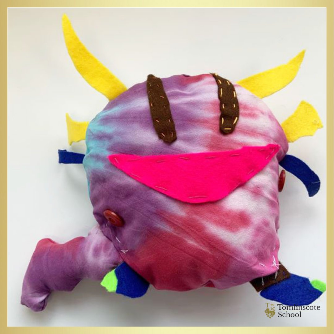 TomlinscoteSch's tweet photo. The ‘Little Monster’ project was completed by some of our #Year8 #Technology students last week.
They learnt about the whole design process & practiced their design skills, pattern making, hand, & machine sewing techniques, as well as tie-dying
#school #technologylesson https://t.co/NvCMWCPtHd