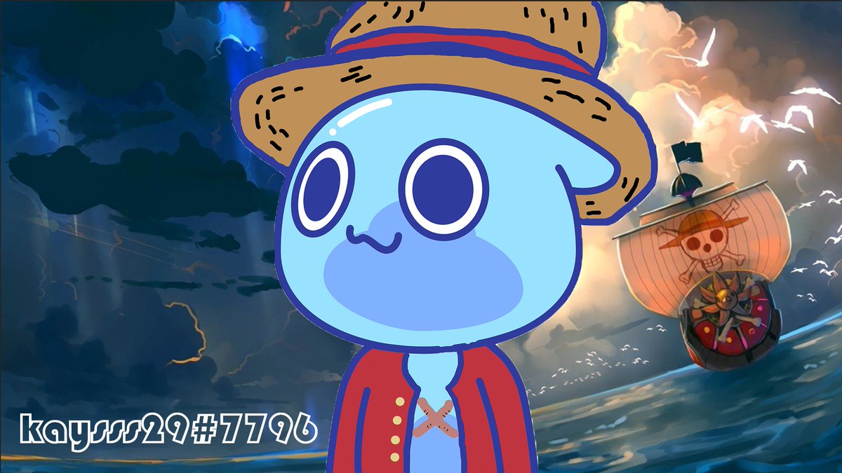 kaysss29's tweet photo. My fanart for @LilBlobsWorld !!
I love One Piece since I was 10 years old so I decided add the costume of Luffy into LilBlobs which make him Monkey D. Blob.
Good to be in the fam as the community are so nice and a lot of joy out there.
#LilBlobsWorld #LilBlobs #MonkeyDBlobs https://t.co/2Het49375i