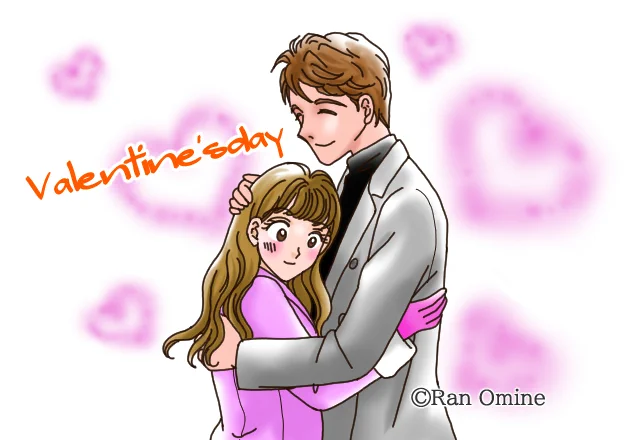とりあえず去年のバレンタインイラストです今年のは、ちょっと作業できてなくて進んでません#バレンタイン #カップルイラスト 