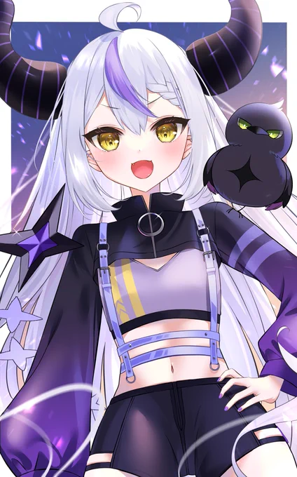 刮目せよ!
 #laplus_artdesu 