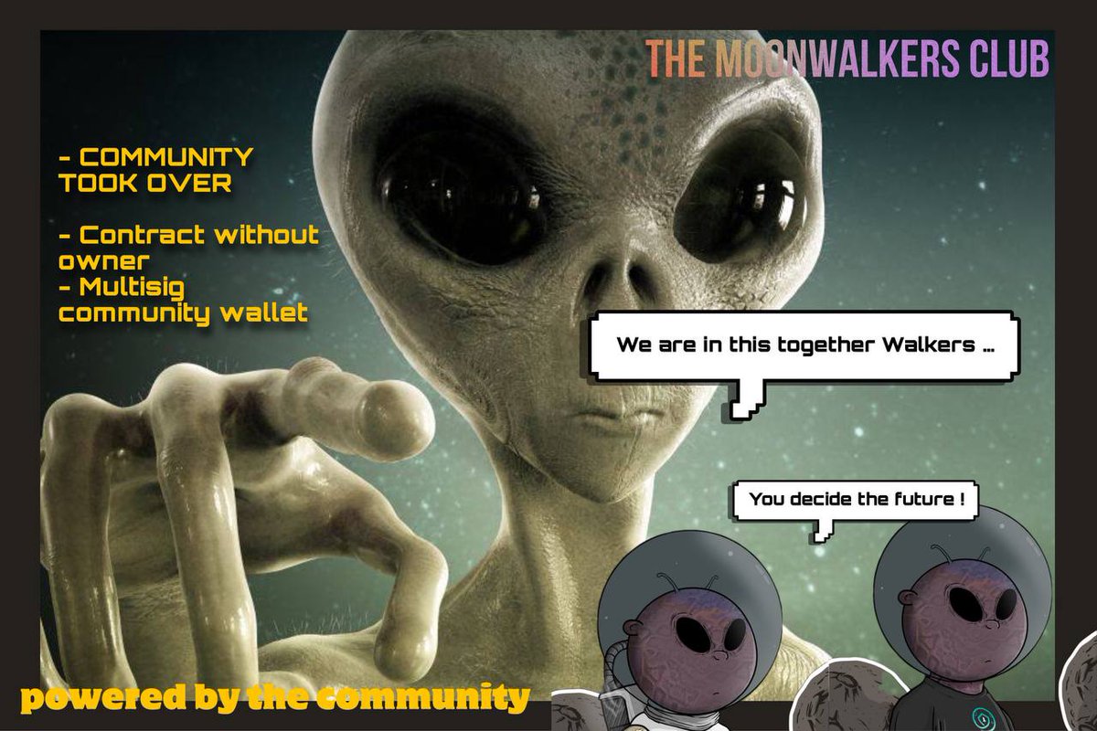 samthebeliver's tweet photo. Update on @TheMoonWC :

@NFTKEY did delist the collection for a couple of hours, due to a migration to a new contract!

Check out the tg for more infos:
https://t.co/Y8LFBCs1Rw

MOONWALKERS will be relisted at 9pm UTC.

#NFTS #bsc #moonwalkersclub https://t.co/pmQfshWQV2
