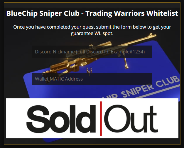 Twarriors_nft's tweet photo. You rock guys ! 
@BlueChipSniper #NFTs WL spots all gone in few hours ! 💪 A new 👀║sneak-peek coming soon along with a lot of more in-depth infos on the minting fundraising and tokenomics ! 

Stay tuned on Discord ! ⭐️ https://t.co/KlQATyOXYx