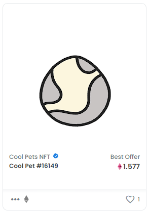 mrtsc7's tweet photo. Just can't show how happy I am to be one of the Cool Pets lucky owners! I'm anxious for the game to go live!

Thank you @coolcatsnft 
And thank you @dsesto94 for getting me into this huge universe! https://t.co/YqrdJukaBB