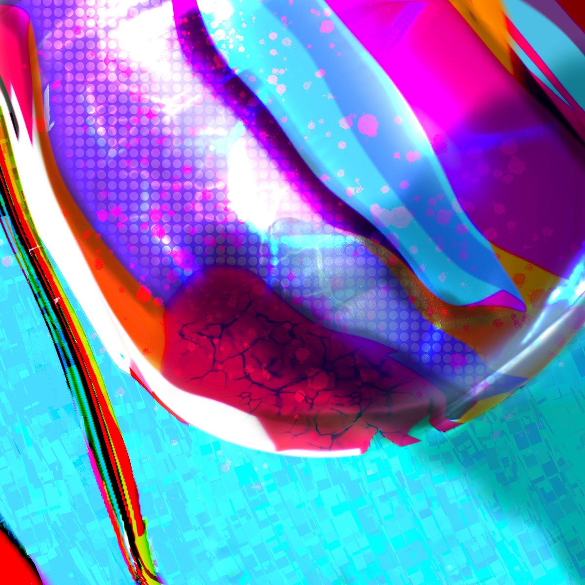 i_am_sketchman's tweet photo. Space saucer 
via @signArtApp -  
look https://t.co/9Ns1dkIfbP #Space #future #colourful #2d #adventure #NFT #SignArt https://t.co/Eeg8HwU4ln