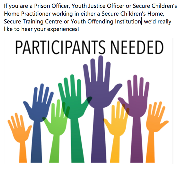 vickihancock123's tweet image. HELPING THE HELPERS! 

Please follow the link to share your experiences and help inform the support we offer to those working with young people in custody. lnkd.in/eq4XyC22