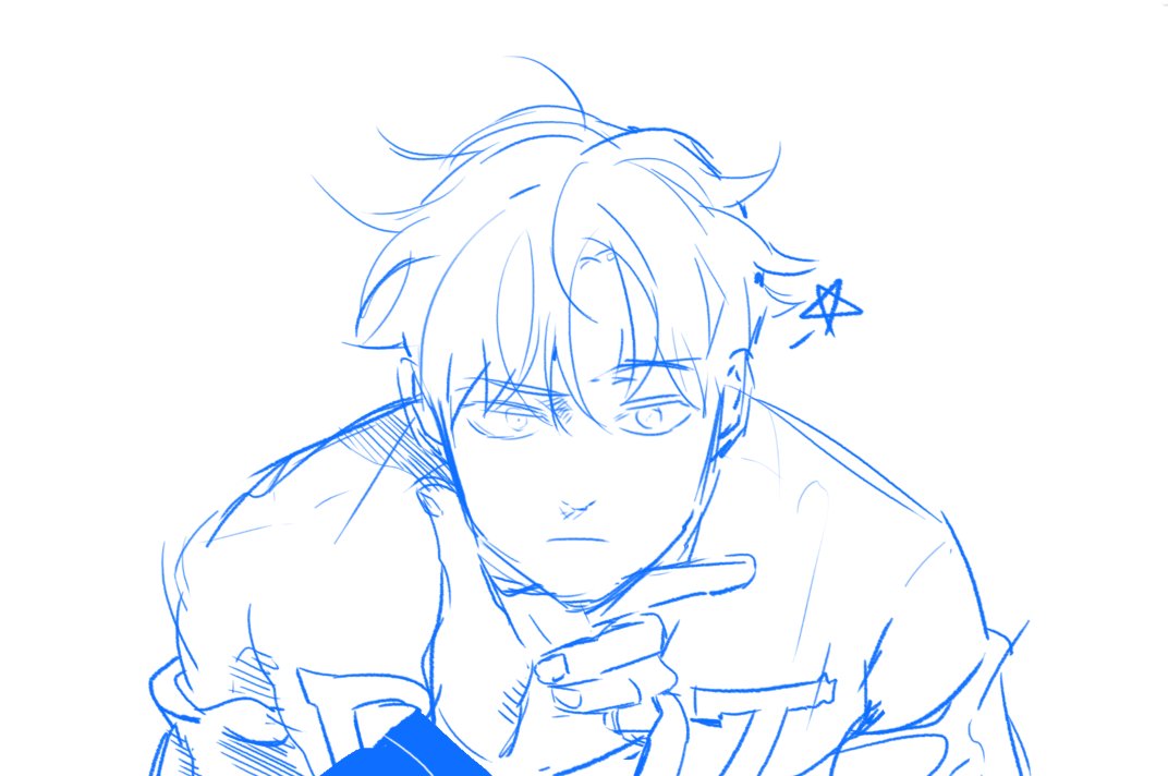 안녕하세요 여러분 잘지내셨나요? 전 잘지냈어요.
건강이 안좋아서 시작했던 운동이 의외로 잘 맞다는걸 알고 난후.. 얘들 근육 빵빵하게 그리던 제가...어느새 근육걸이 되어가고있습니다😇 
너무 그림 놓고 지내는것 아닌가 해서 준호 그리고 갑니다!
조만간 신작 뵐수 있도록 좋은소식 가져올게요~