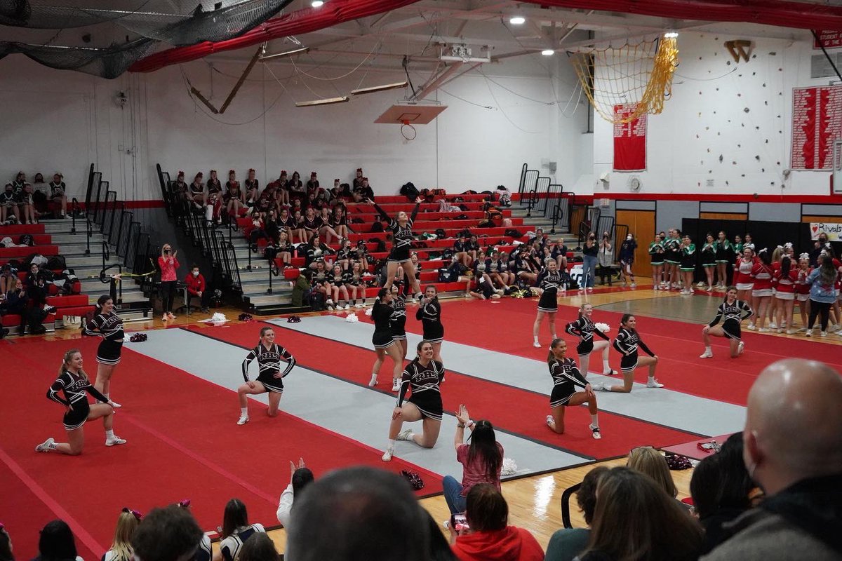 Proud is an understatement. These athletes put on 2 great performances &amp; showed what true sportsmanship &amp; being on a team is about. They lift each other up, cheer each other on, &amp; give it their all. They also cheered on every single other team tonight, even their competition. 🔥