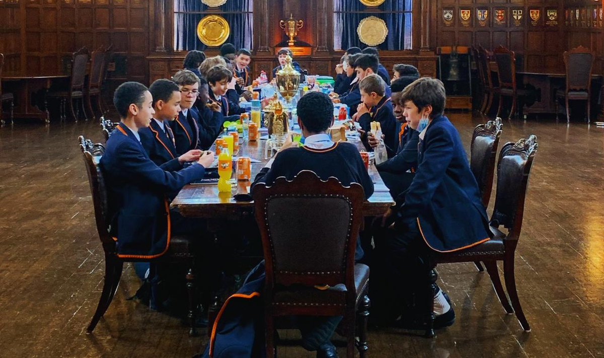 HarrisEDB's tweet photo. Read what boys wrote about their recent visit to Ironmongers' Hall, where they learned about its #history, #art, people and #politics. "An exceptional, exclusive, exciting experience," Syria, Year 9. Read more at https://t.co/cVDnNM2yCx https://t.co/4X4CI91qGO