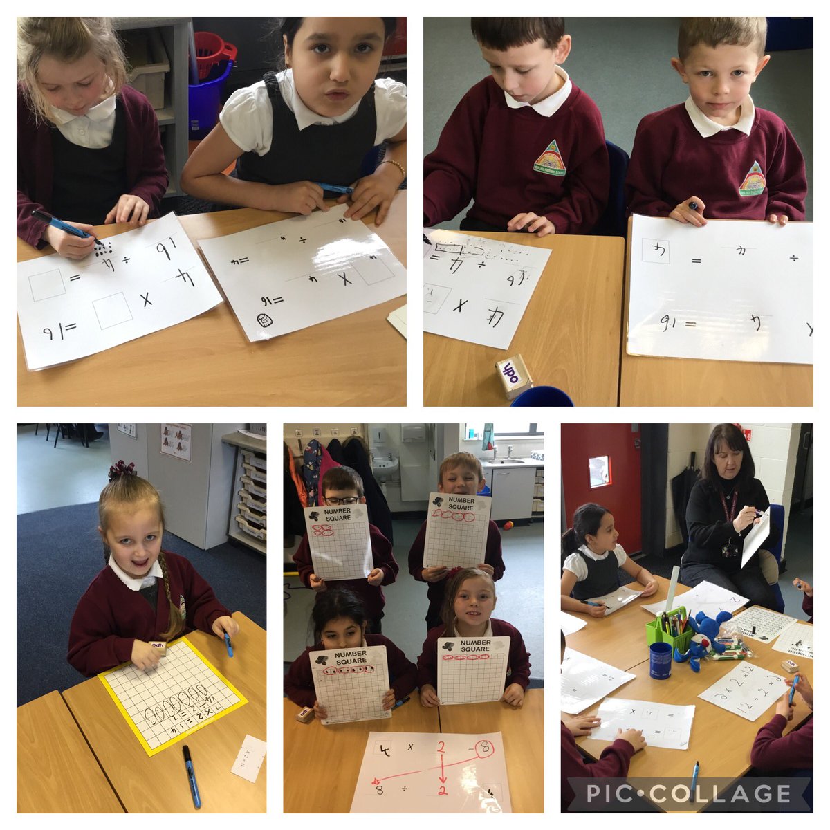 MissFlynnMLP's tweet photo. Incredible maths this morning. We used our knowledge of inverse operations to help us work out the missing boxes. I am so proud of the boys and girls this morning. @MabLanePri  @MrScarrMLP #maths #inverseoperations #missingboxes https://t.co/MhsfbCJ4pH