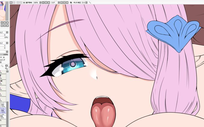 結構可愛く描けている気がする 