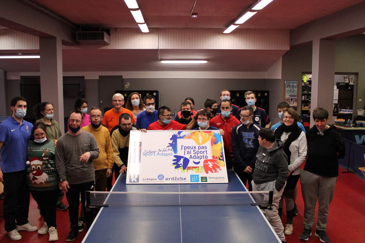 Sportadapte2607's tweet photo. Journée Para Tennis De Table Adaptée du 5 février 2022 🎉
Bravo à tout les participants Merci à la @attav07  pour leurs soutiens et leurs encadrement lors de cette belle journée à Aubenas ☀️ https://t.co/EUmAoKuZxK
