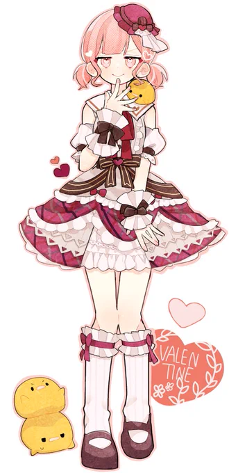 #prsk_FA
happy Valentine🍫💝✨ 