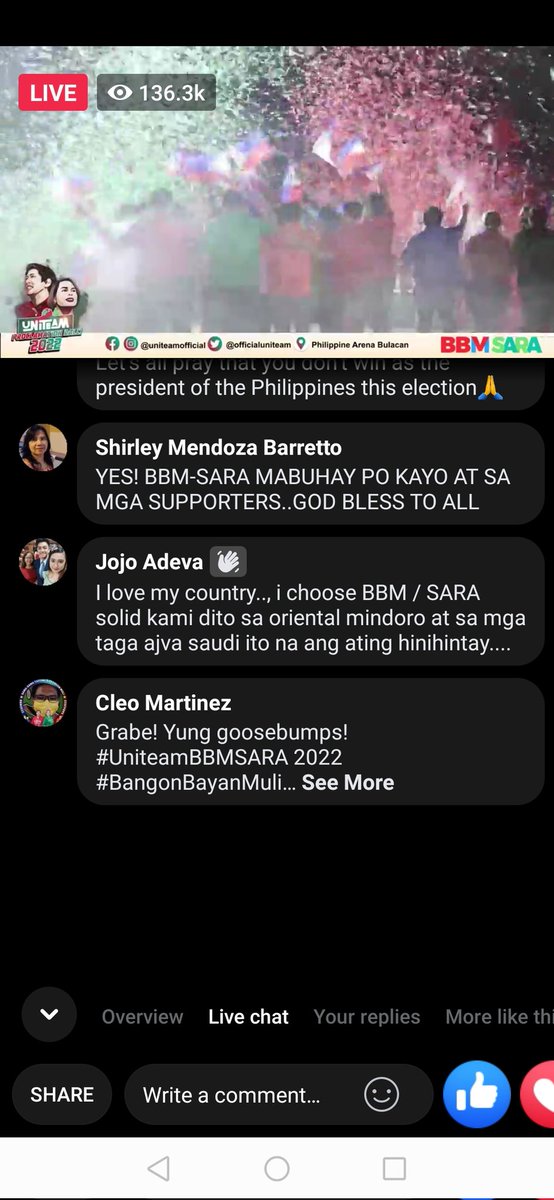 tin_victorio's tweet photo. Toni Gonzaga: "TAPOS NA! MAY NANALO NA!" 😂

THE SHADE HAS BEEN THROWN! 🔥

#UniTeamBBMSARA
#MahalinNatinAngPilipinas https://t.co/mZJ1s0FFGh