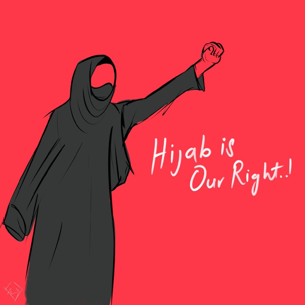 Mhmdbilals's tweet photo. #HijabRow #HijabIsIndividualRight #HijabisOurRight https://t.co/8cZOFdSUfv