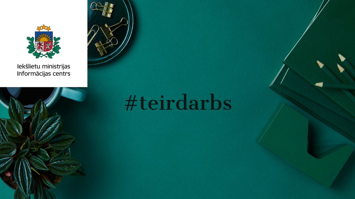 #teirdarbs
Iekšlietu ministrijas Informācijas centrs aicina darbā juristu un IT pakalpojumu pārvaldības procesu konsultantu!⚙️ Vairāk par vakancēm un pieteikšanos - ic.iem.gov.lv/lv/vakances.🧾🎲