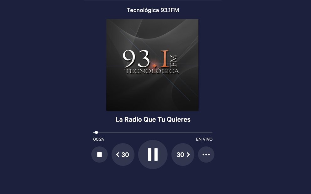 931_fm's tweet photo. "93.1 FM presente en tu dispositivo movil, y desde cualquier parte del mundo: app @tunein @tecnologica931fm (IG)..."
#Online #Streaming #Web #Webmobile #smartphone https://t.co/ywbVJHamM3