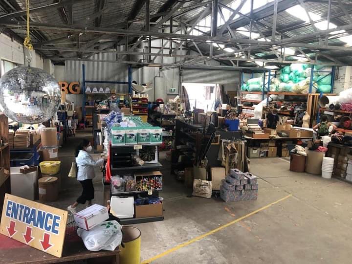 newsinnerwest's tweet image. Reverse Garbage #Marrickville #Sydneyinnerwest has completed its move into its new home at 30 Carrington Road.
There is loads of interesting stuff to sift through 
Off street parking is available via Renwick Street. 
Pics: Reverse Garbage