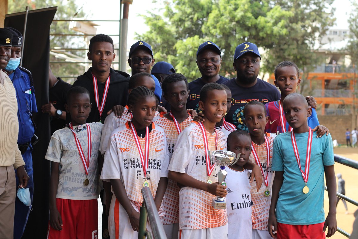 TeamUpKenya's tweet photo. Eastleigh All- Starts emerged the Champions of the TeamUp-MYSA Sports Digitization Launch Tournament.

We are glad that these players now have a  platform to share their statistics achievements and showcase their unique skills making it easier for coaches to track their progress. https://t.co/QSys9ucNUg