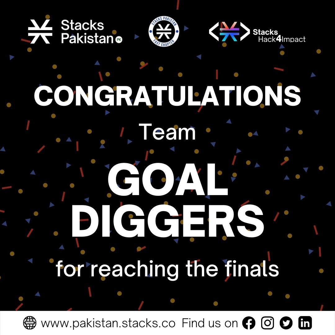StacksPakistan's tweet photo. Nawal Ali and Abdur Rehman Nadeem (Goal diggers) were among the top teams of the Clarity language category. 

Both members have been graduates of Stacks Cohorts and displayed very good understanding.

#StacksPakistan #StacksHack4Impact #StacksFASTChapter #OwnYourInternet https://t.co/v0Gf3F0nvp