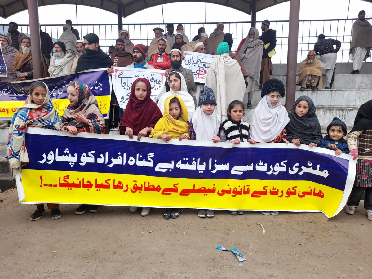 ManzoorPashteen's tweet photo. Yesterday protest in Swat for the release of missing persons - Yesterday Jani Khels protested for peace. Today jirga held in Jandola for the release of five locals - Today Sararougha Sit-in in Tank postponed who were protesting for the release of five locals since 12 days. 1/3 https://t.co/PTCdBwgLV2