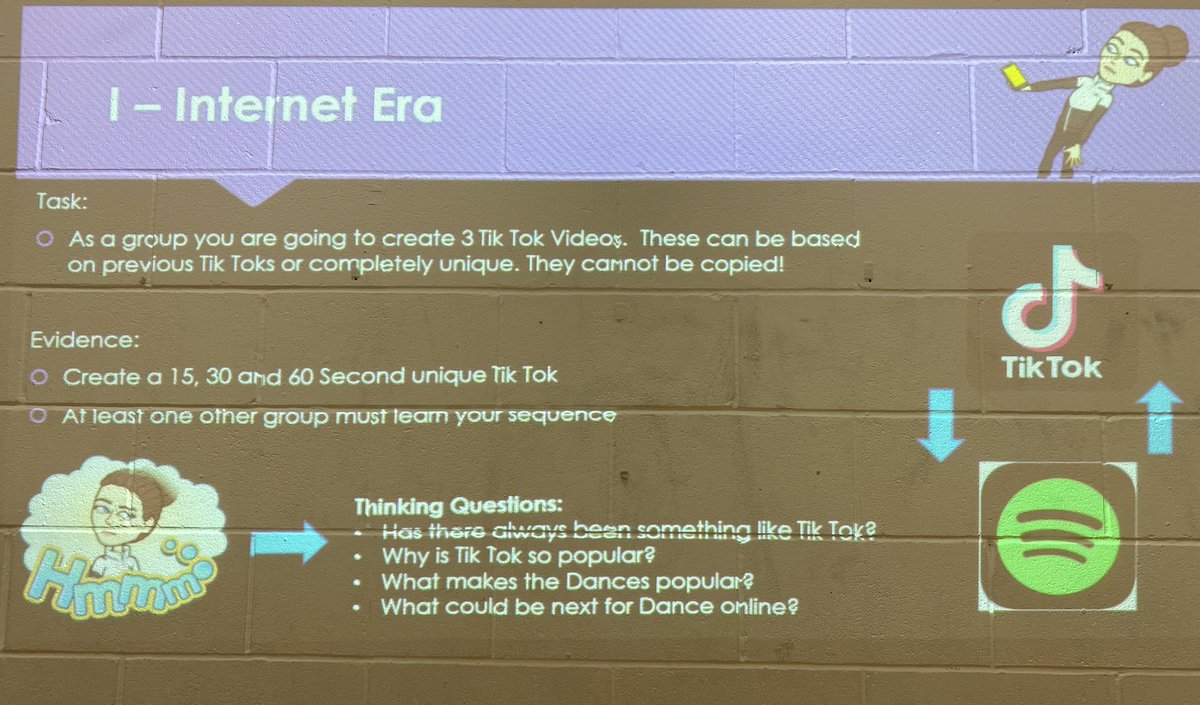 ArmadaleAcadem1's tweet photo. Mrs Brownβs amazing S3 Dancers exploring internet safety during their Lesson through the use and impact of Tik Tok in class today @ArmadaleAcademy #learningtogther π https://t.co/uQXsWc50y8