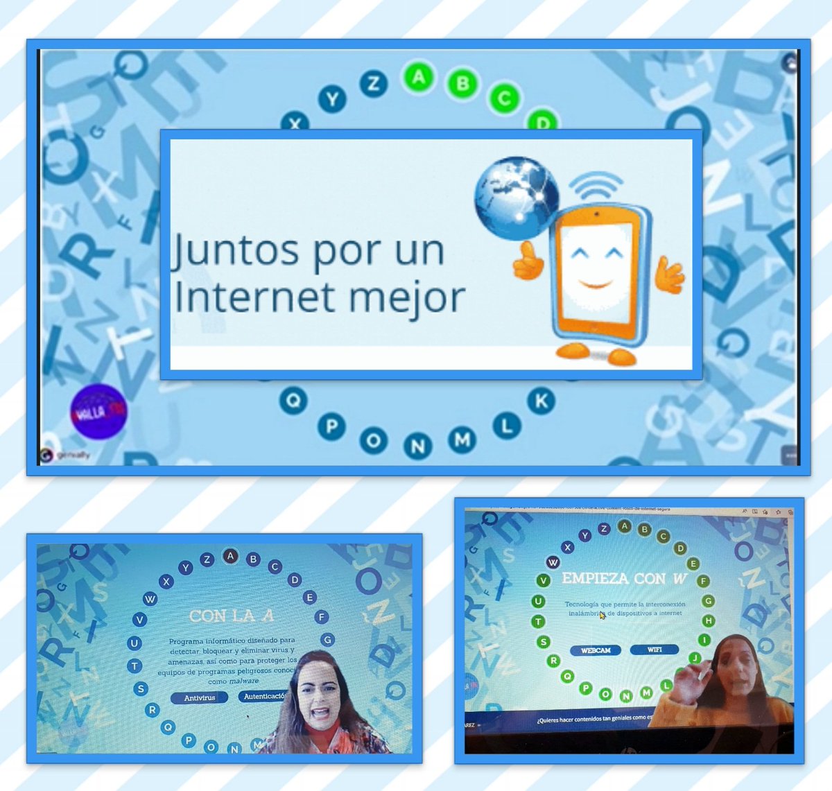 VALLA_TIC's tweet photo. "Juntos por una Internet mejor": Día de Internet Segura @educacyl #SIDCYL2022 
Taller "El rosco de Internet Segura: No pases palabra con las TIC".
🖇https://t.co/DxUvIgG61d
#SaferInternetDay
#DíaDeInternetSegura 
@educacyl @cfievalladolid https://t.co/2d2afh8kYu