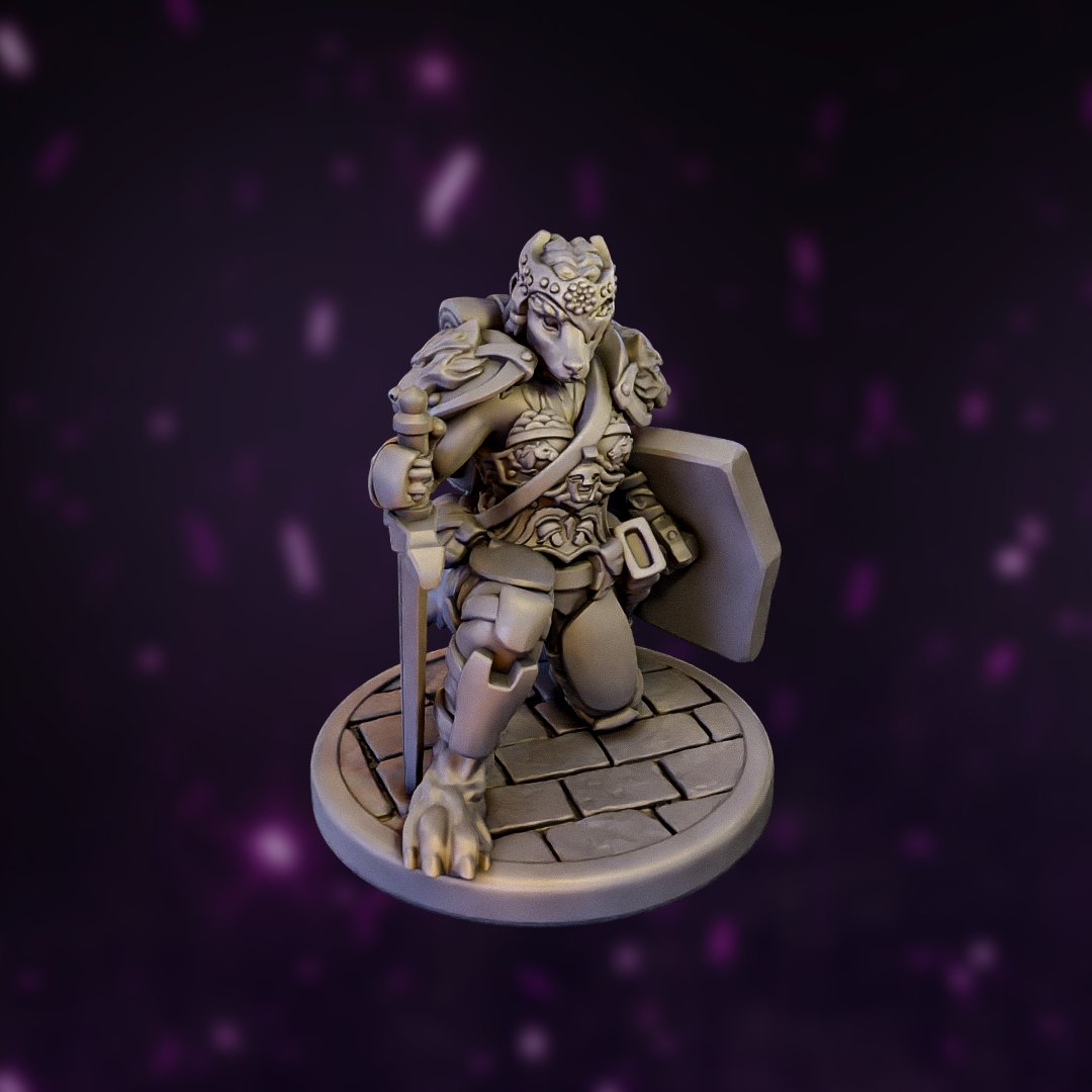 Luna Waxwood - Holy Avenger

View &amp; customize this mini - anvl.co/collection ⚒

#DungeonsAndDragons #DnD5e #TTRPG #DungeonMaster #D20 #TabletopRPG #RPG