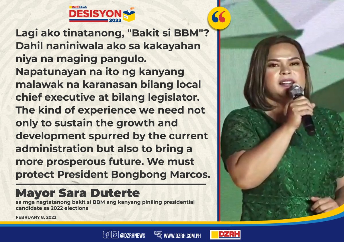 'BAKIT SI BBM?' Sa proclamation rally ng BBM-SARA Uniteam sa Philippine ...