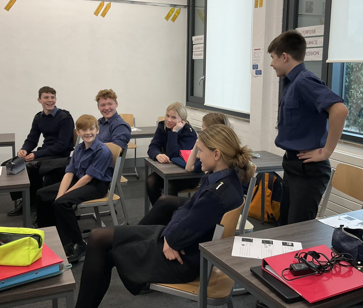 PangCollRS's tweet photo. Is happiness the most important end? 🤔 Today’s philosophical question led to some great debate in Year 9! #PangCollYear9 #PangCollDebate #PangCollIntegrity #PangCollCriticalThinking https://t.co/pJo4vYWLxs