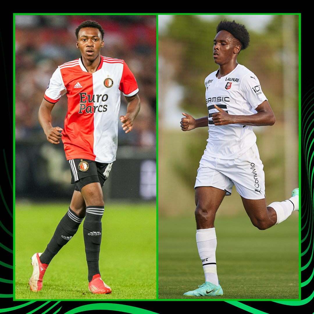 Conf_League's tweet photo. 🇳🇱 Antoni Milambo OR 🇫🇷 Mathys Tel: which 16-year-old has the most potential?

#UECL https://t.co/iitFYsRtzo