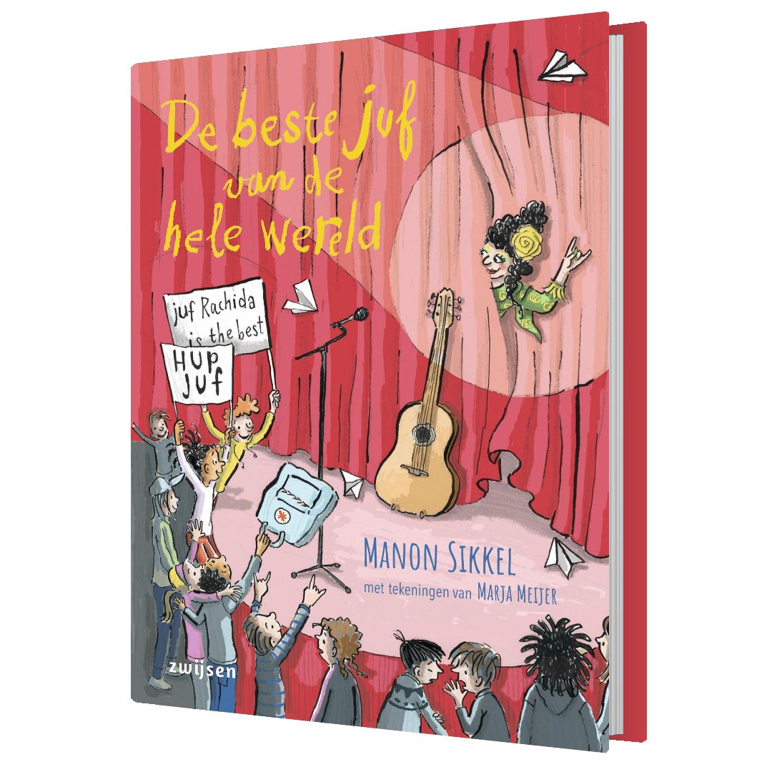 Zo blij, want de beste juf van de hele wereld staat op de Tiplijst van de #Kinderjury 2022!