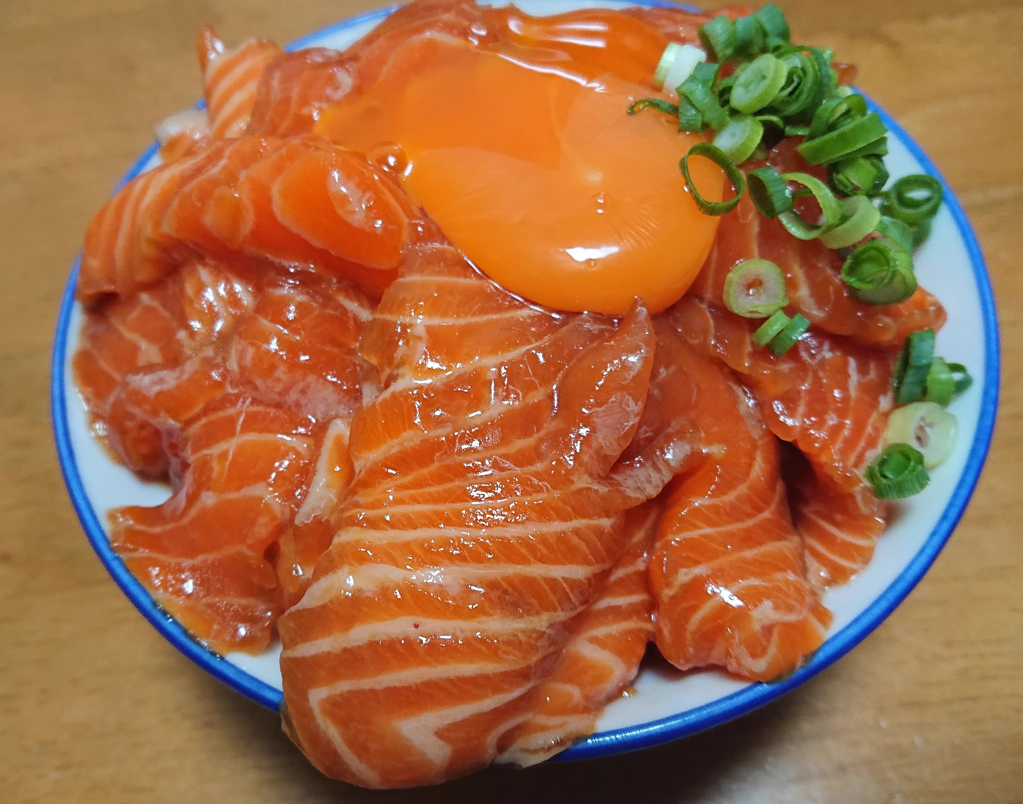 黄身割れちゃったけど作った！！  