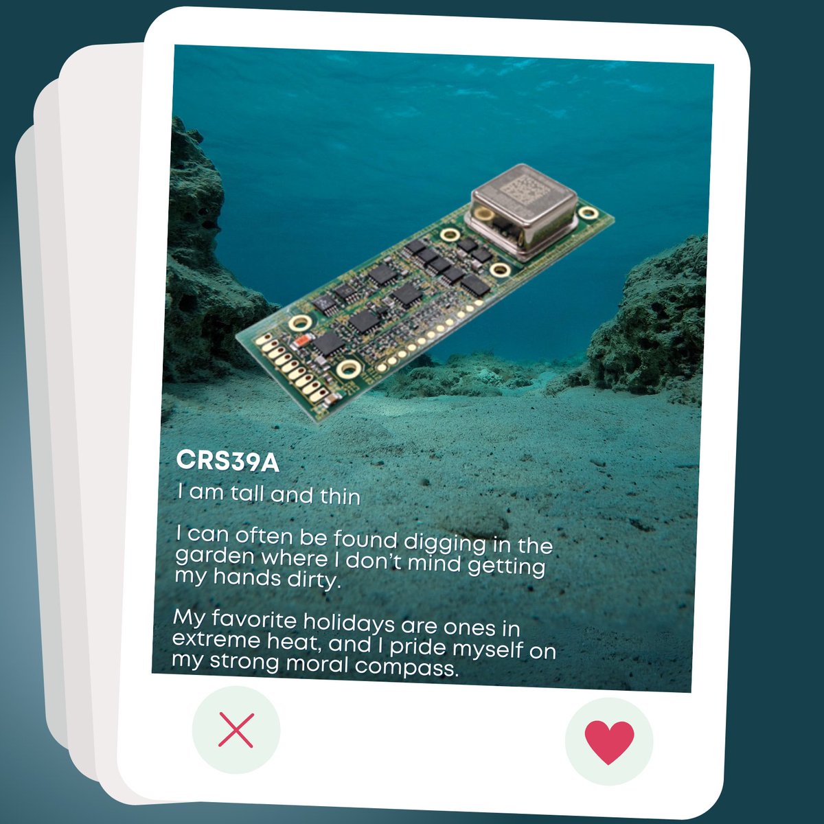 SiliconSensing's tweet image. Up today is CRS39A, one of our high performance gyros that doesn’t mind the heat. Are they a match for you?
#gyroscope #inertial #motionevolution