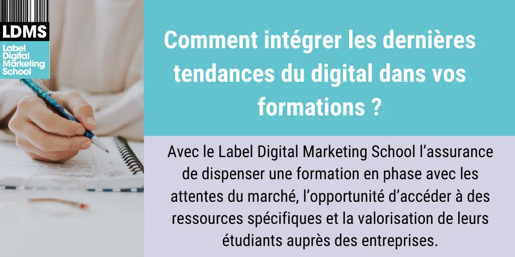 #ecole #formation #marketingdigital Comment intégrer les dernières tendances du #digital dans vos formations ? buff.ly/3IRzGC7

#labeldms #label #marketingdigital
