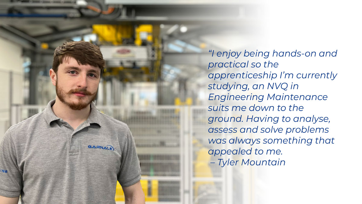 SheerlineSystem's tweet photo. Tyler is currently working towards an NVQ in Engineering Maintenance. 
We asked Tyler why he chose this apprenticeship, here’s what he had to say..

#NAW2022 #Apprentice #Apprenticeship #Proud #Sheerline #Fenestration #Industry #Skills #Engineeringmaintenance @Apprenticeships https://t.co/Ce3kA8RAWg