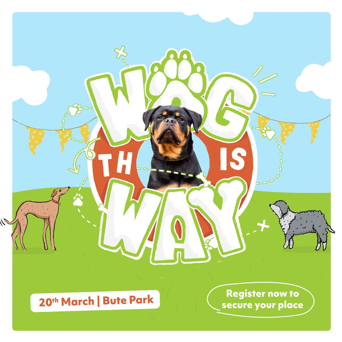 CityHospice's tweet photo. Have you signed up yet for this pawesome event? 🐶🐕

Our 5k sponsored dog walk and dog show takes place in beautiful @buteparkcardiff on Sun 20th March.

Come and meet other dog lovers just like you 🐾
https://t.co/V5wcQMcXOD
@DogFuriendly

Sponsored by @wessexgarages https://t.co/pEEGEQQ63D