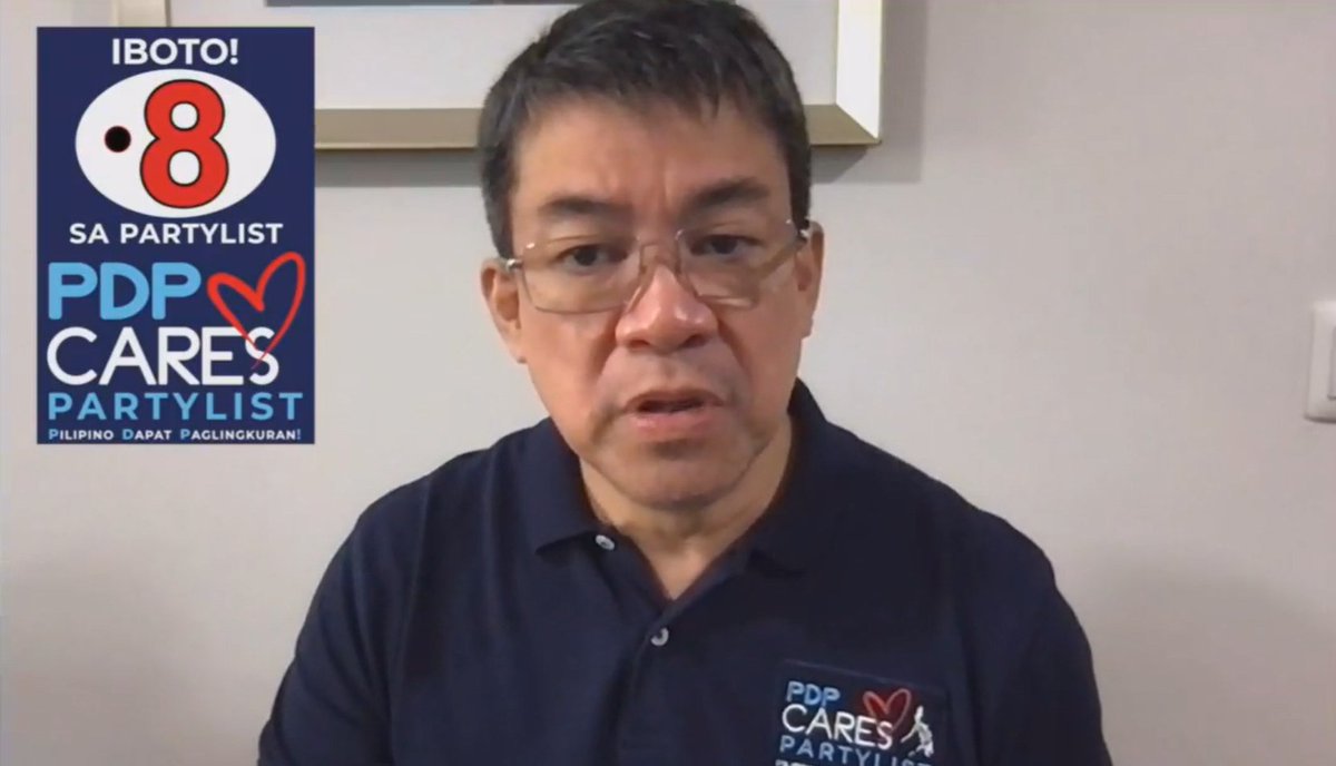 newswatchplusph's tweet photo. Senator Koko Pimentel also sends a recorded message to endorse the Pacquiao-Atienza tandem. "Manny Pacquiao, the problem-solver with a masterplan, will start solving our real-life problems," he says. https://t.co/DxbDwwNnK9
