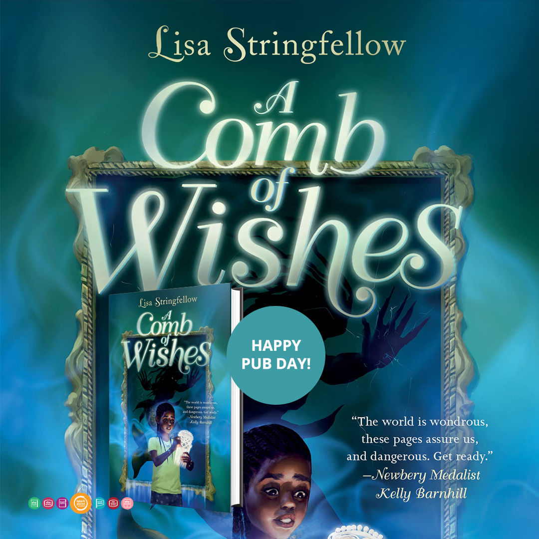 BookSparks's tweet image. It's a magical day!!!🧜🏾‍♀️💫 HAPPY PUB DAY to #ACombOfWishes by Lisa Stringfellow (@EngageReaders).

Take on the magic with Kela by ordering your copy today: bit.ly/346UHtB