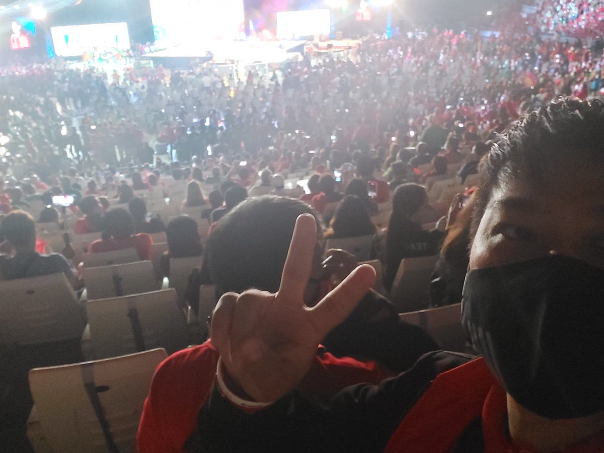 iampeterbinag's tweet photo. It was a blast #BBMSARA2022 
🇵🇭✌🏻👊🏼✌🏻✌🏻❤💚🇵🇭 thanks all... https://t.co/z9M6DObmEn