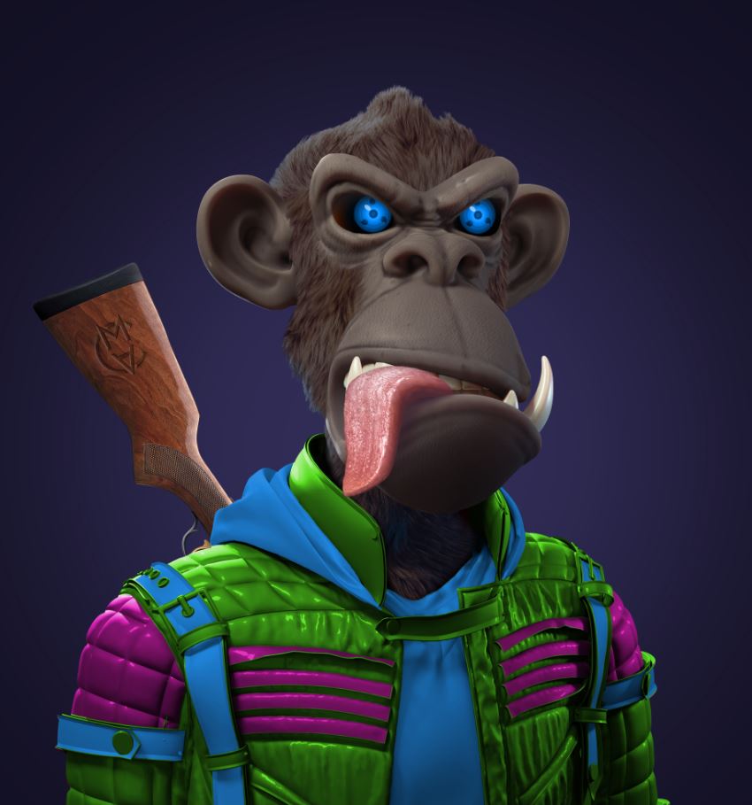 NFTneo12's tweet photo. Here is my Monster Ape # 927... In love🚀🔥
Proud to be part of the Monster Ape Club family:  
Next steps: 
Free minting of the 2nd collection 🔥
Total of $50k giveaways 💵
BAYC &amp; MAYC giveaway raffles  🙌💎🚀
Founders from N-hance studio working on P2E game.
#MAC #MonsterApeClub https://t.co/NQgroxwL1c