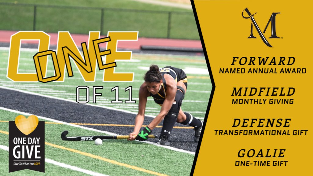 VILLEfh's tweet photo. Mark your calendars for MUโs One Day Give on February 24! Become part of the MUFH Team by being ONE of 11 on the field with us! There are a variety of positions (donations options) to choose from and all positions are of great value to MUFH. #ONEof11 #VilleOneDayGive https://t.co/p0mViDpMFh