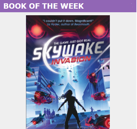 Wh_LRC's tweet photo. #bookoftheweek Skyquake: Invasion by @JamieRussell_74 Perfect for gamers and fans of thrilling action and adventure! Check it out! #schoollibrarypack @booktrust https://t.co/UKsBOZOdIJ