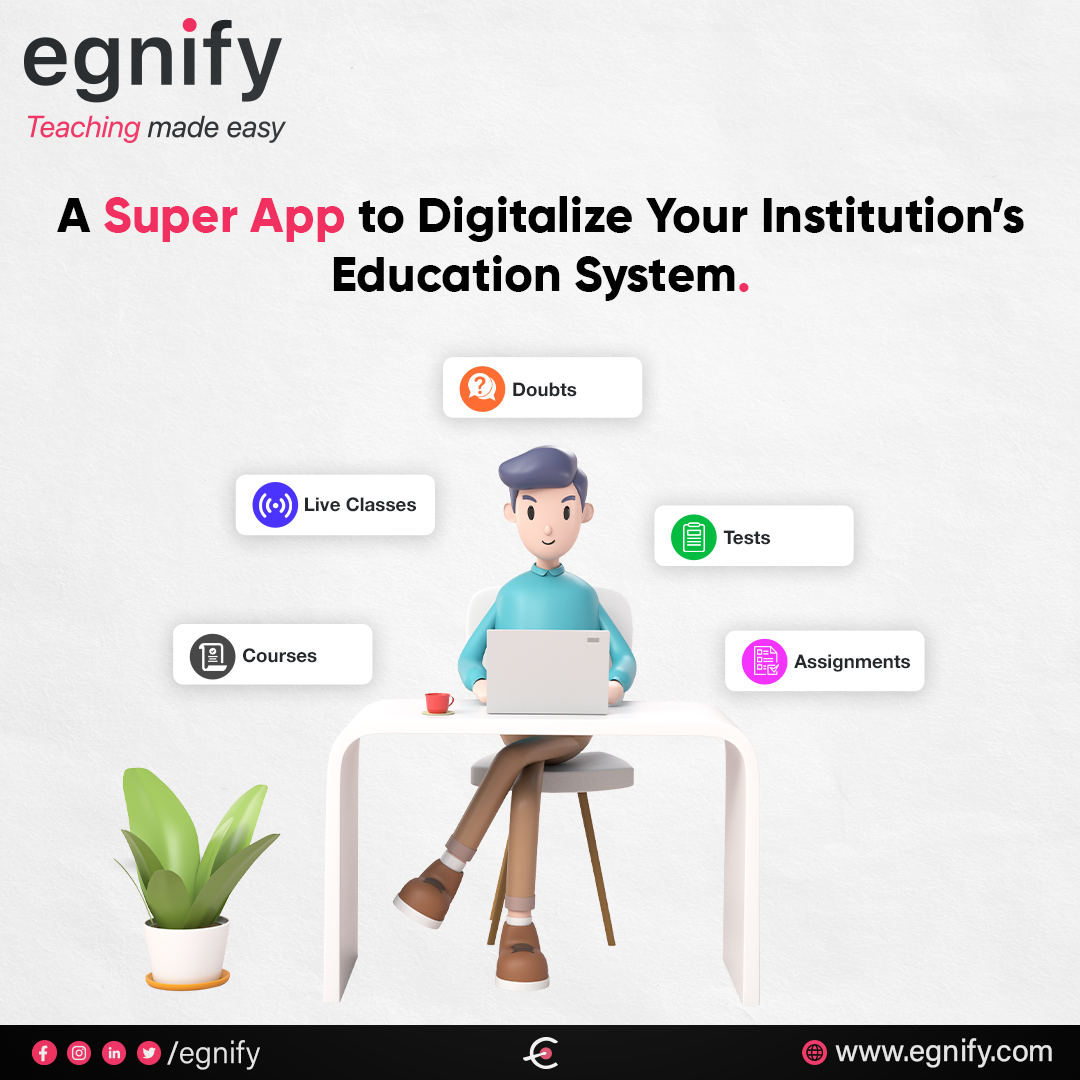 egnify's tweet photo. A Super App to Digitalize Your Institutions Education System.

Request a demo now - https://t.co/Wi4cdpjdOy

#Egnify #GetRanks #Schools #Colleges #SchoomManagementSystem #LMS #TeachingApp https://t.co/24rec0QIs4